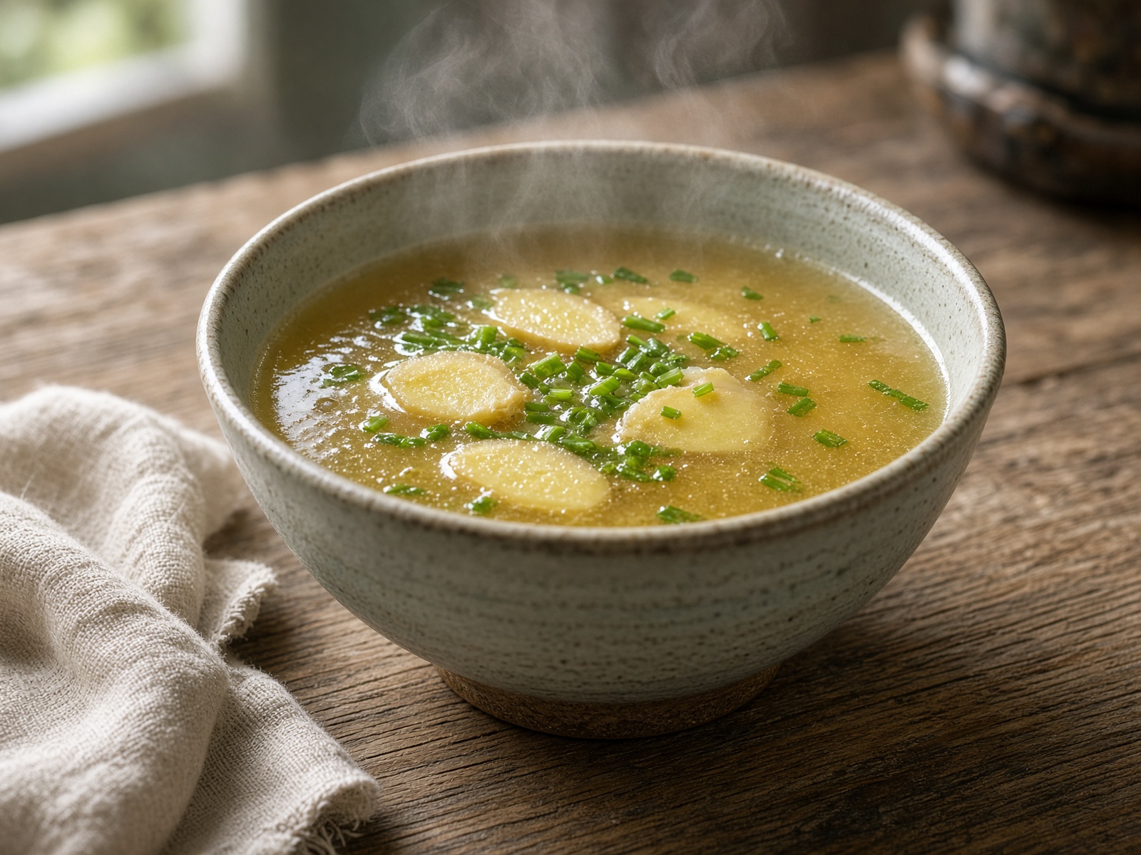 Ginger bone broth